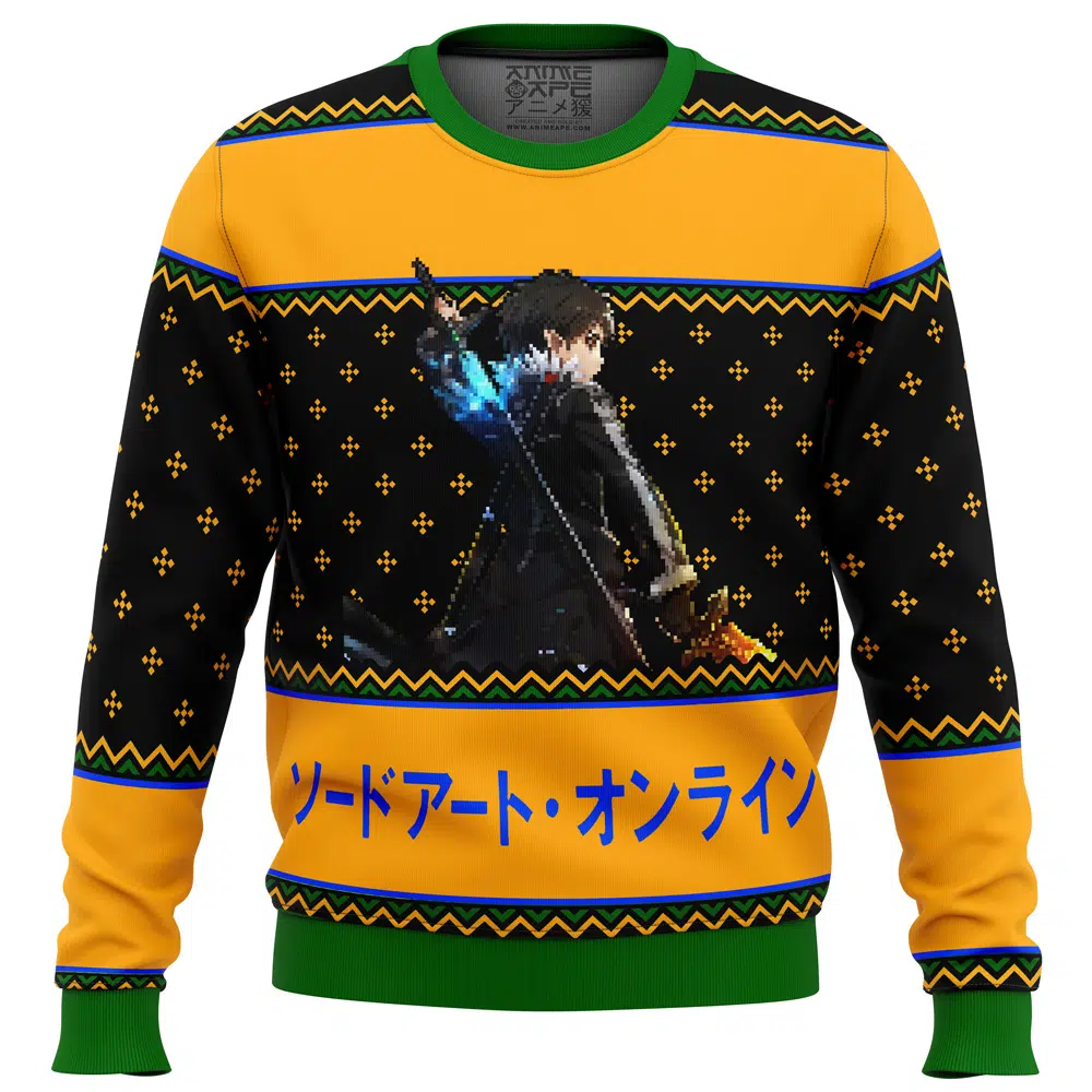 Buildercar - Sword Art Online Beater Ugly Christmas Sweater