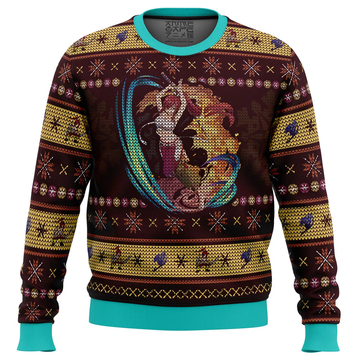 Buildercar - Sword Magic Erza Scarlet Fairy Tail Ugly Christmas Sweater
