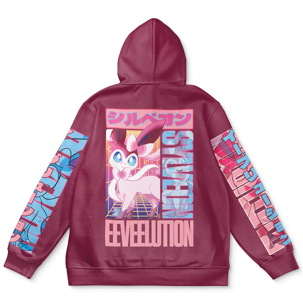 Buildercar - Sylveon Pokemon Streetwear Hoodie