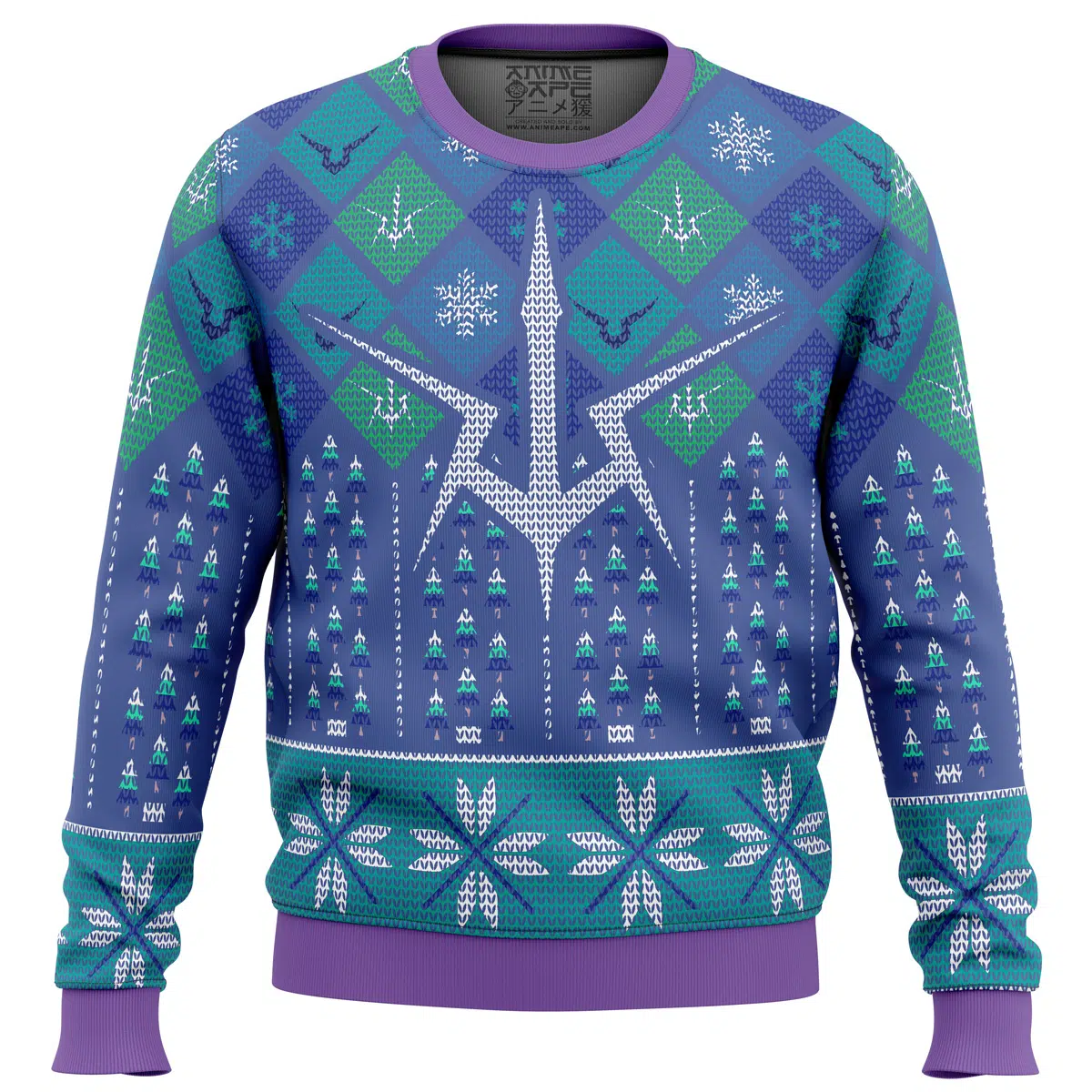 Buildercar - Symbol Lelouch Code Geass Ugly Christmas Sweater