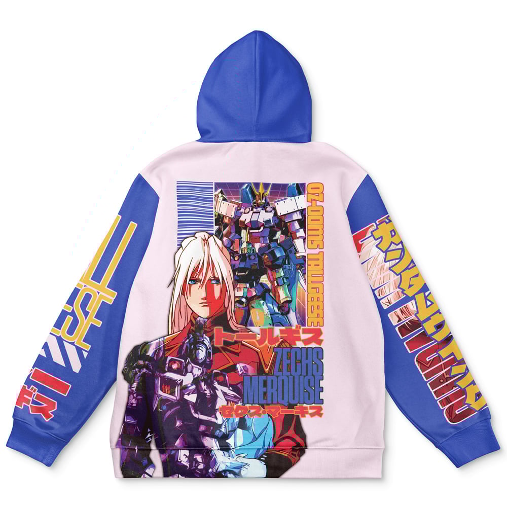 Buildercar - Tallgeese x Zechs Merquise Gundam Wing Streetwear Hoodie