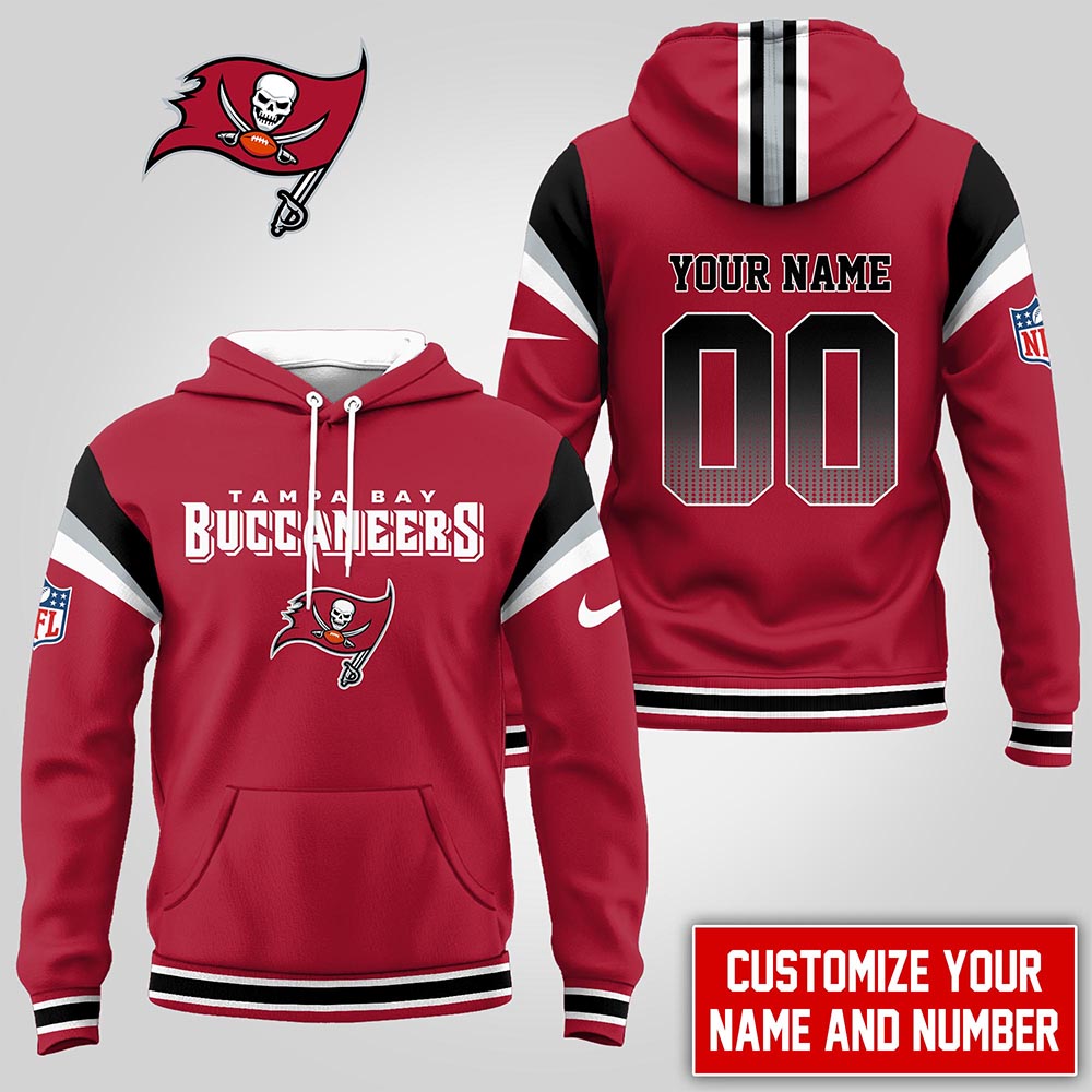 Buildercar - Tampa Bay Buccaneers | Premium NFL Customized Hoodie