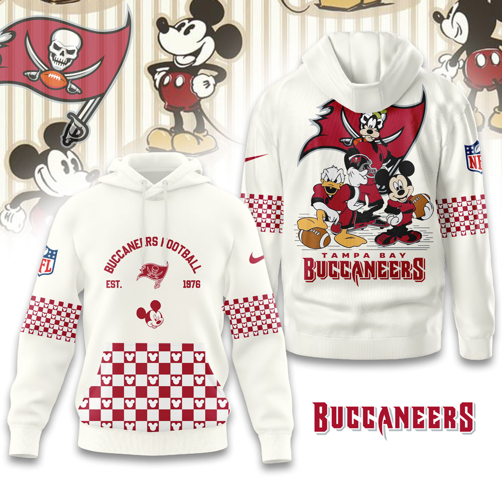 Buildercar - Tampa Bay Buccaneers | Premium NFL Game Day Disney Hoodie