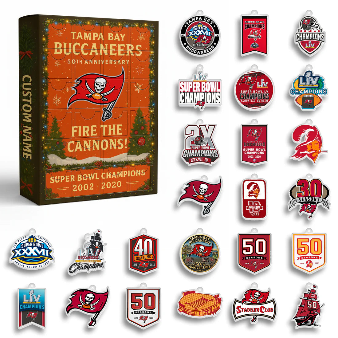 Buildercar - TBB Advent Calendar 2025 - Christmas Gift -2D Acrylic