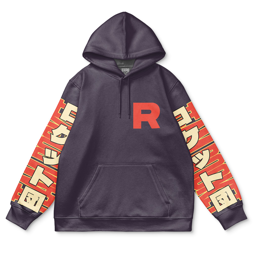Buildercar - Team Rocket Pokemon Streetwear Hoodie - Image 2