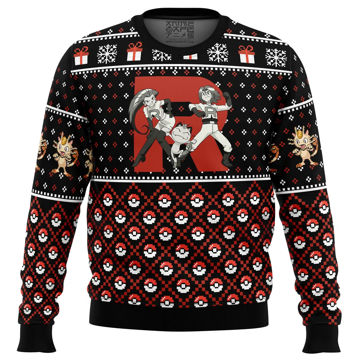 Buildercar - Team Rocket Ugly Christmas Sweater