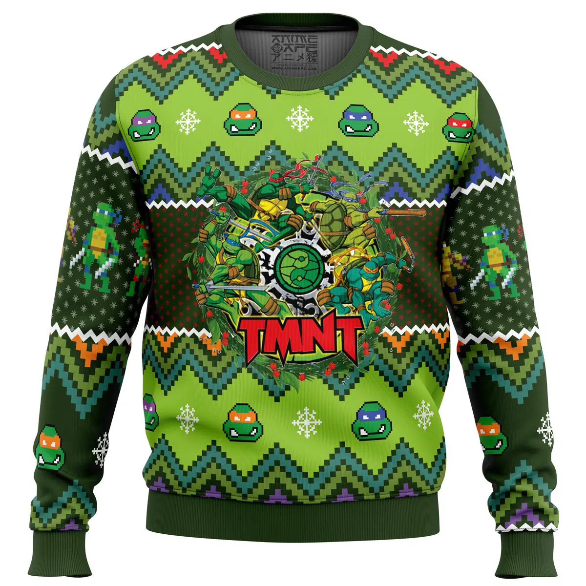 Buildercar - Teenage Mutant Ninja Turtles Ugly Christmas Sweater