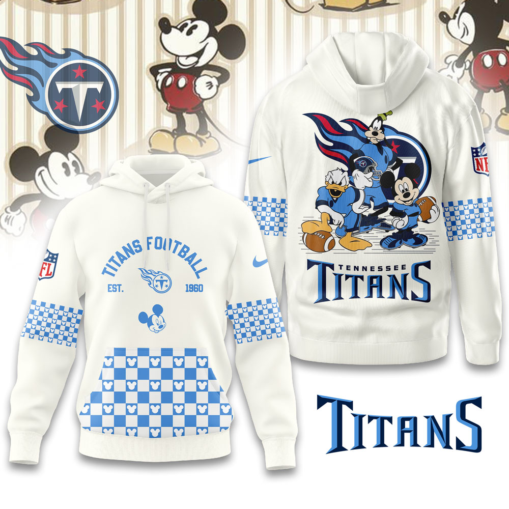 Buildercar - Tennessee Titans | Premium NFL Game Day Disney Hoodie