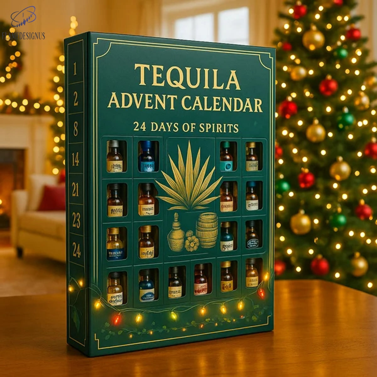 Buildercar - Tequila Advent Calendar 2025 -2D Acrylic