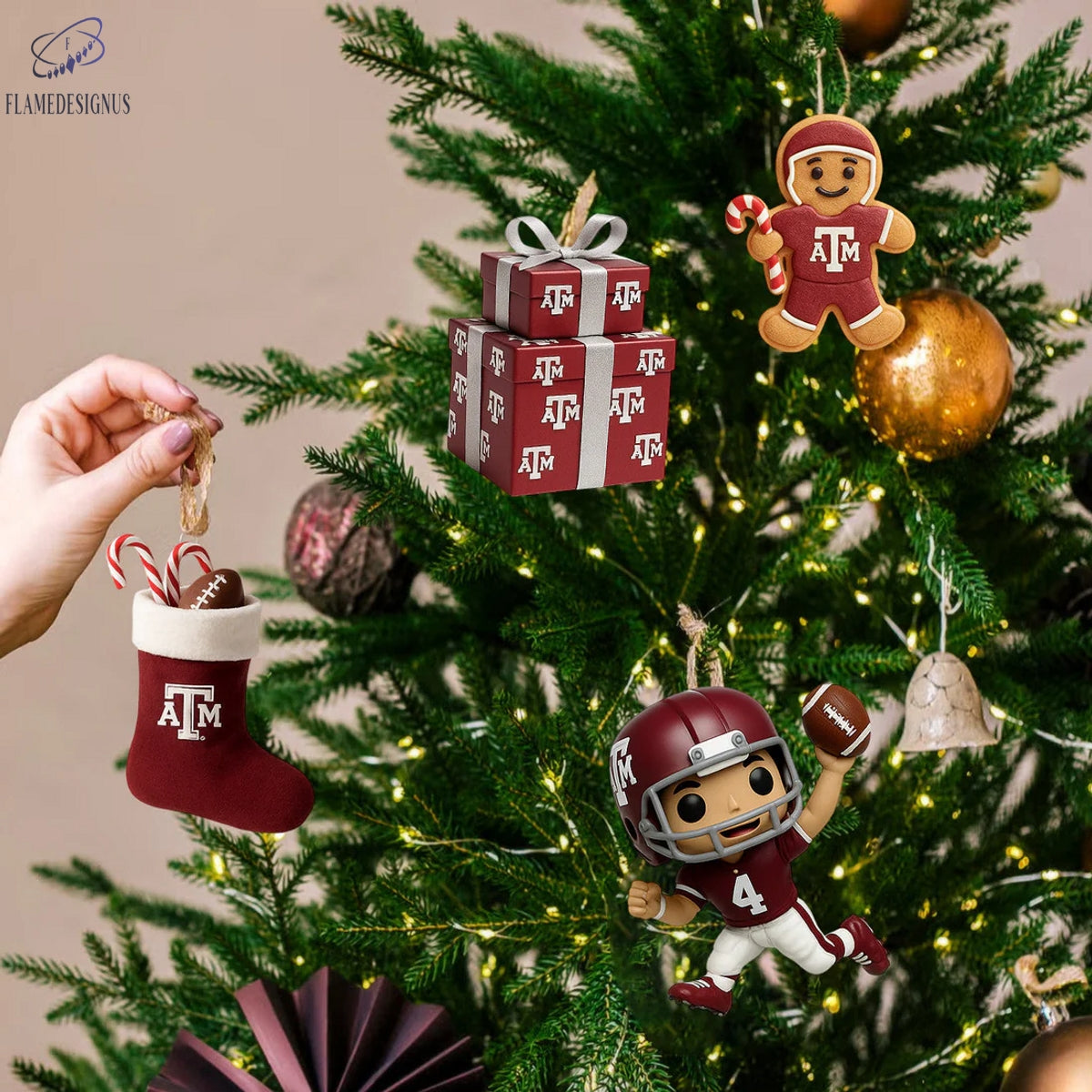 Buildercar - Texas A&M Aggies 2025 Advent Calendar -2D Acrylic