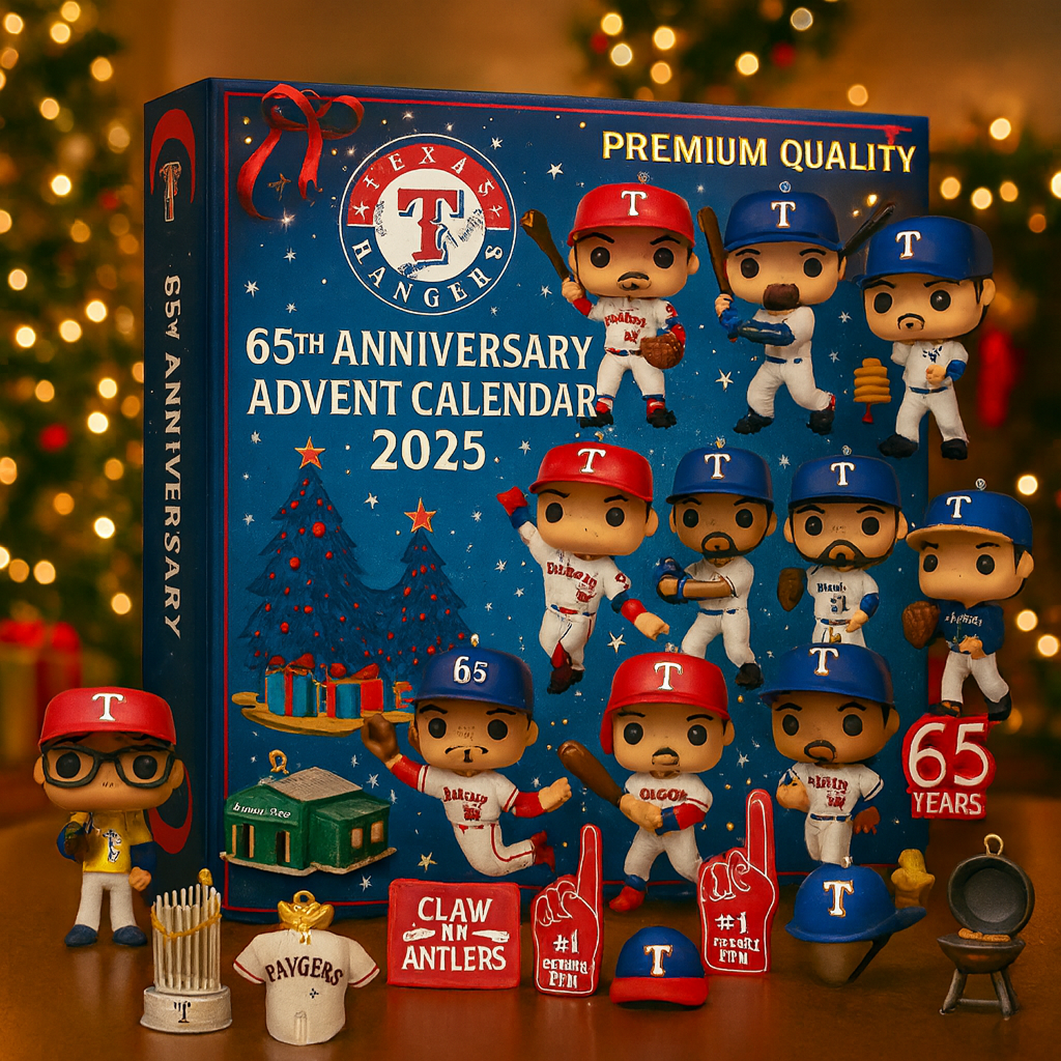 Buildercar - Texas Rangers x MLB Advent Calendar