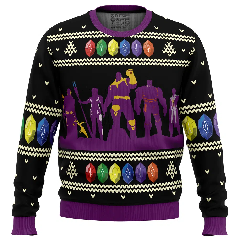 Buildercar - Thanos Marvel Ugly Christmas Sweater