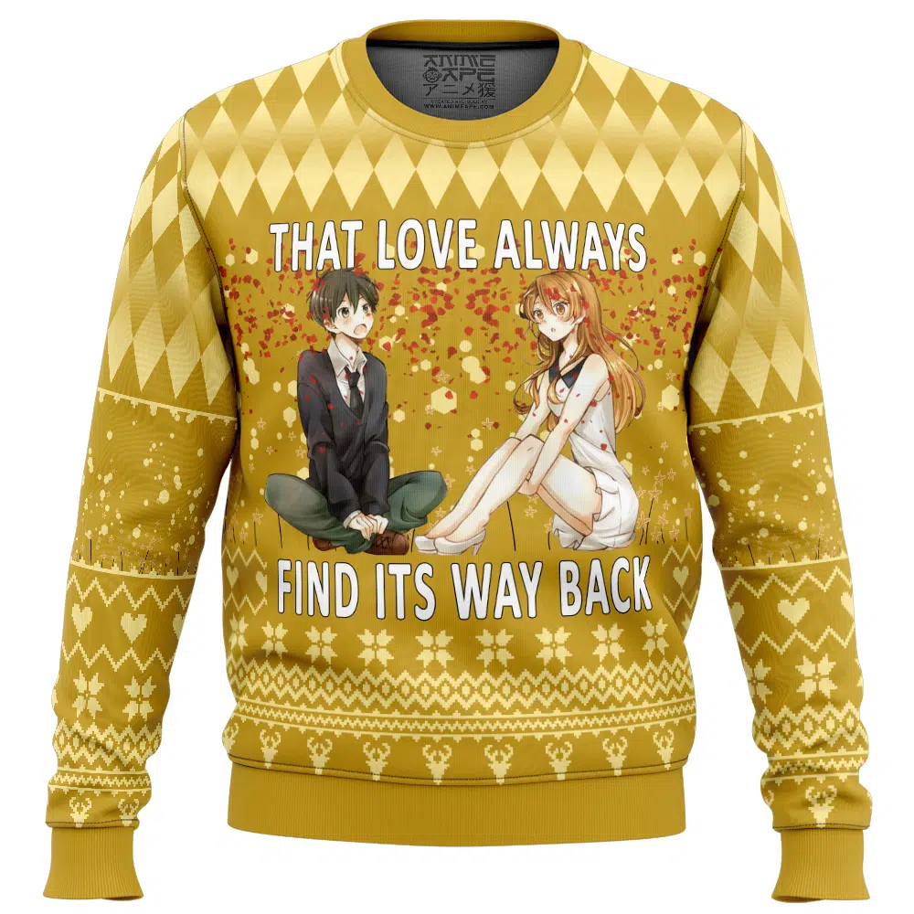Buildercar - That Love Golden Time Ugly Christmas Sweater