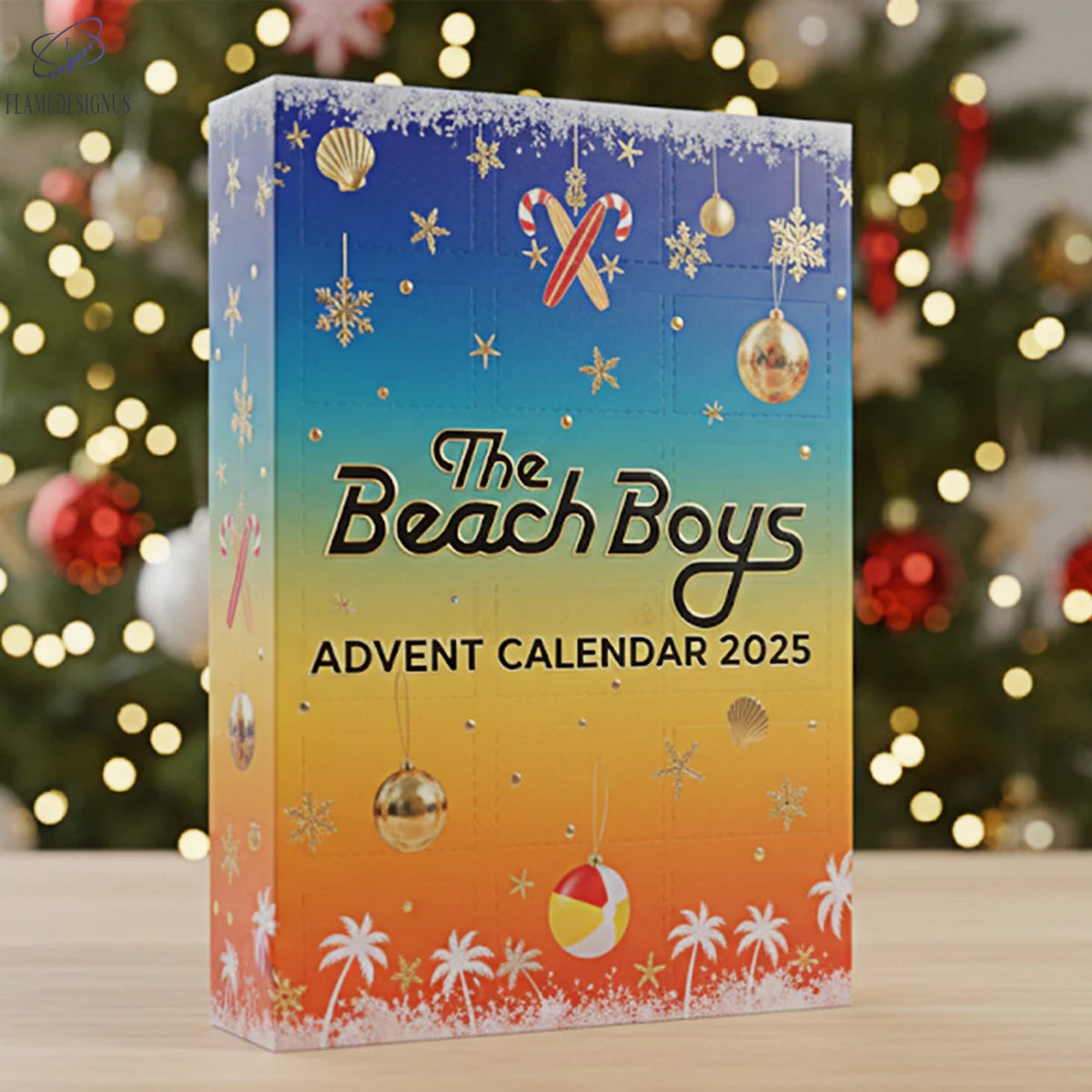 Buildercar - The Beach Boys 2025 Advent Calendar -2D Acrylic