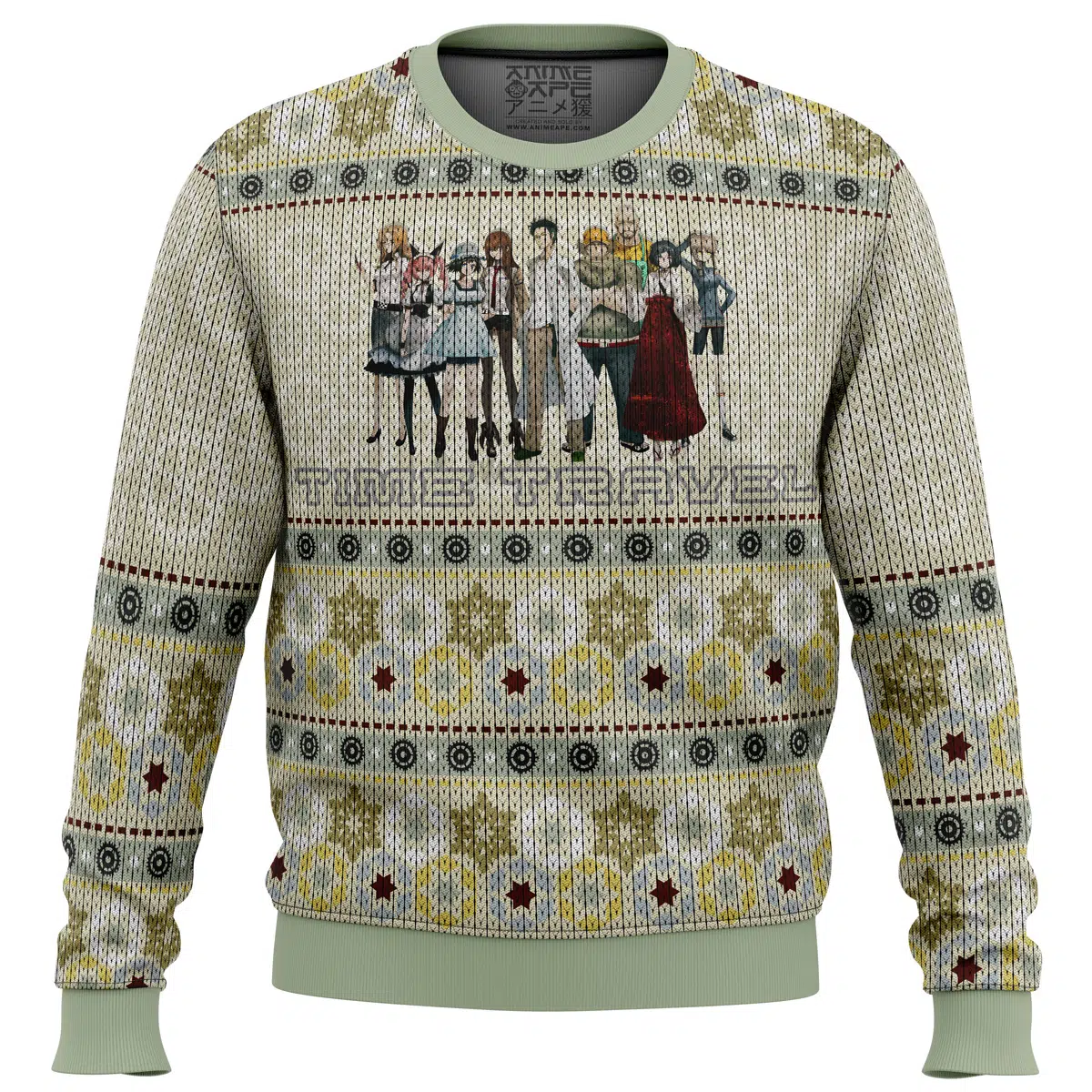 Buildercar - The Elite Team Steins Gate Ugly Christmas Sweater