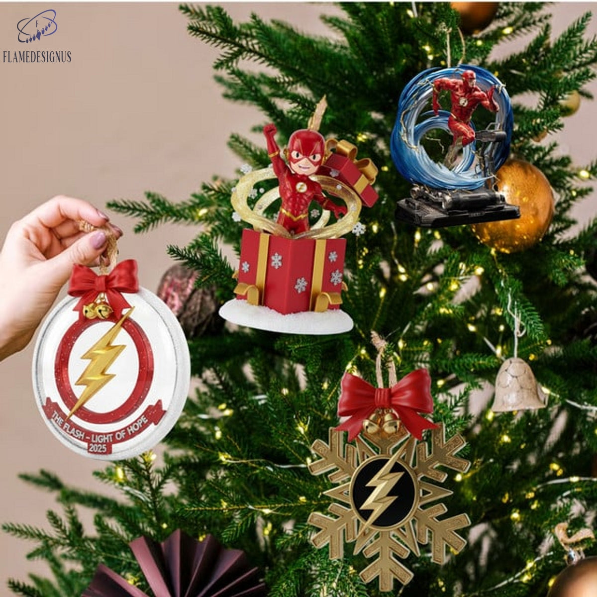 Buildercar - The Flash Advent Calendar 2025 -2D Acrylic