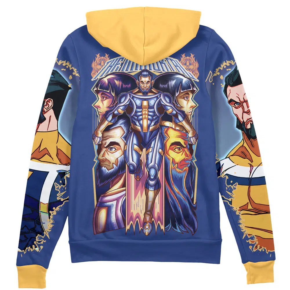 Buildercar - The Immortal Invincible Streetwear Zip Hoodie Jacket