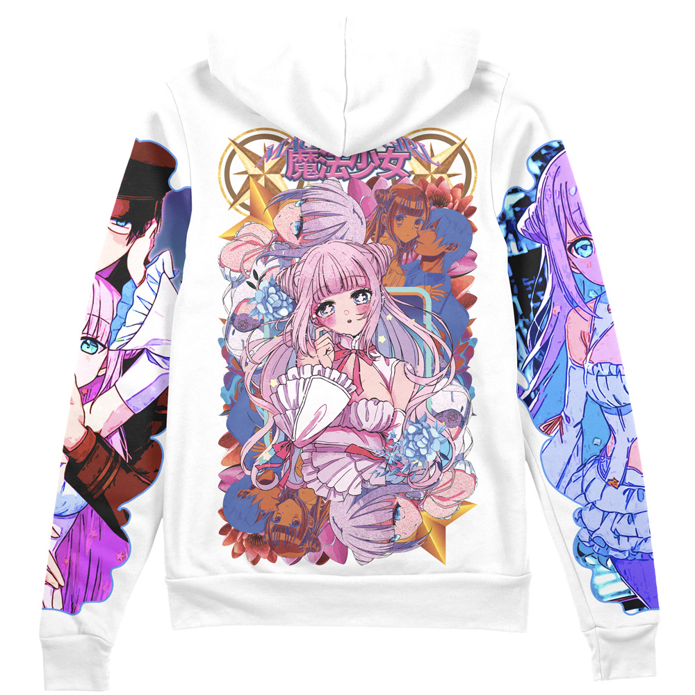 Buildercar - The Magical Girl and the Evil Lieutenant Streetwear Zip Hoodie Jacket