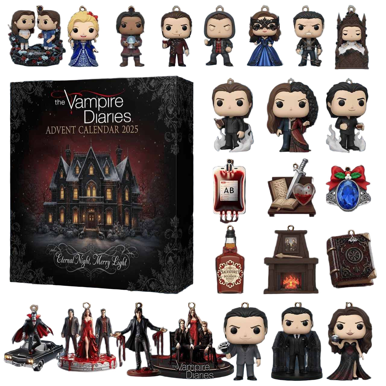 Buildercar - The Vampire Diaries Advent Calendar 2025 -2D Acrylic