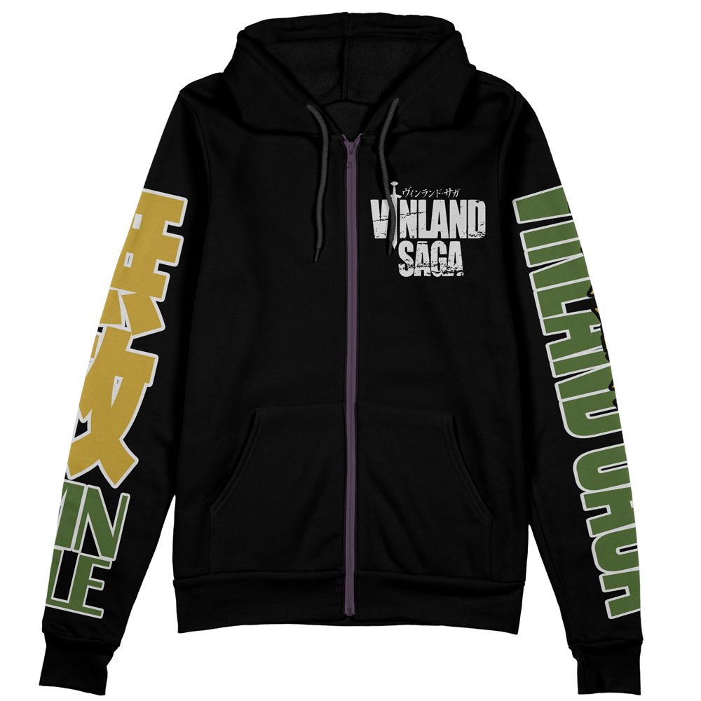 Buildercar - Thorkell Vinland Saga Streetwear Zip Hoodie Jacket - Image 2