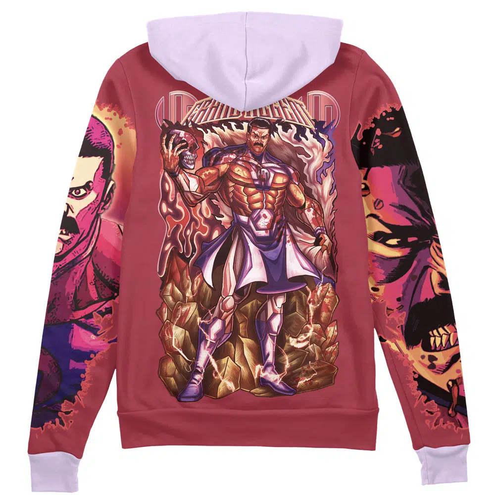 Buildercar - Thragg Invincible Streetwear Zip Hoodie Jacket