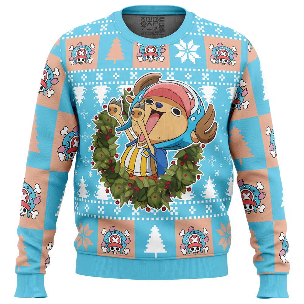 Buildercar - Timeskip Tony Tony Chopper One Piece Ugly Christmas Sweater