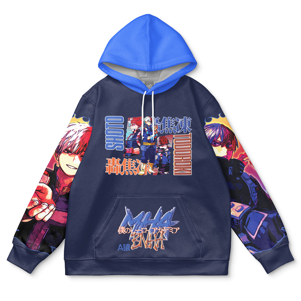 Buildercar - Todoroki Shoto V2 My Hero Academia Streetwear Hoodie - Image 2