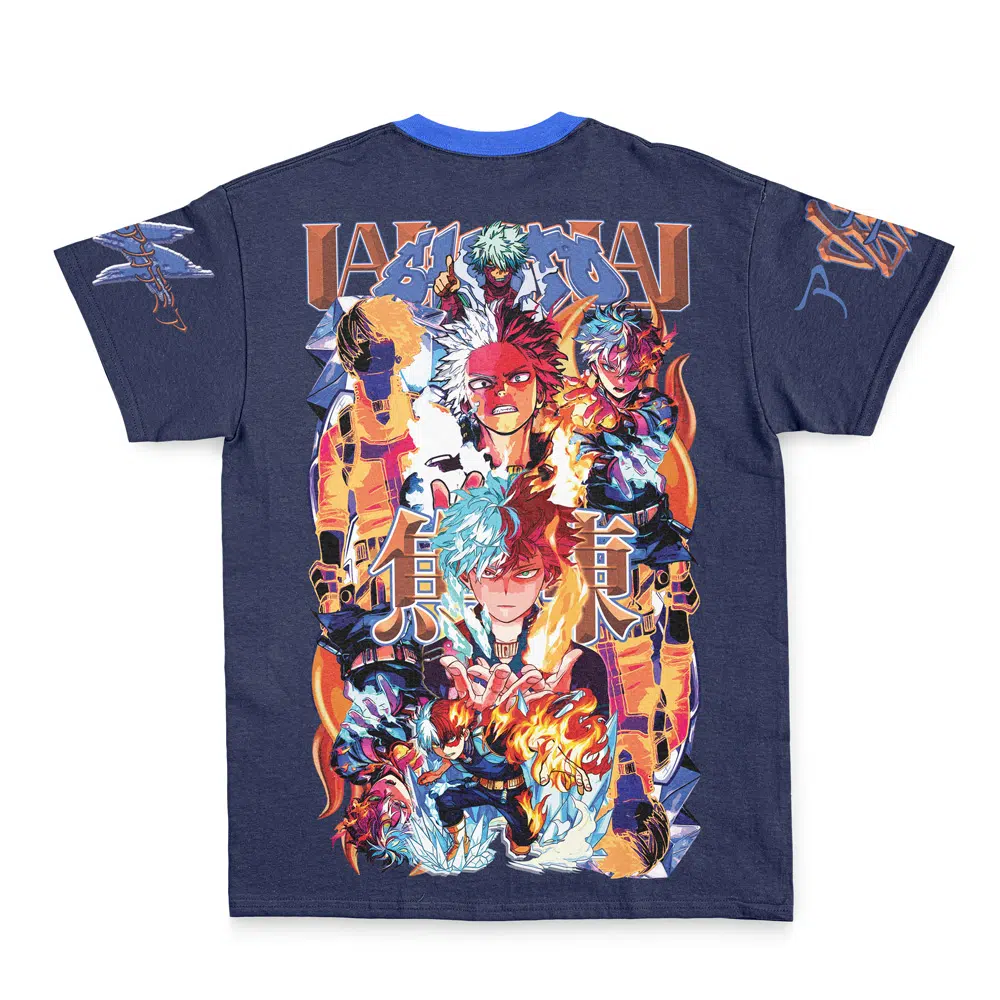 Buildercar - Todoroki Shoto V2 My Hero Academia Streetwear T-Shirt