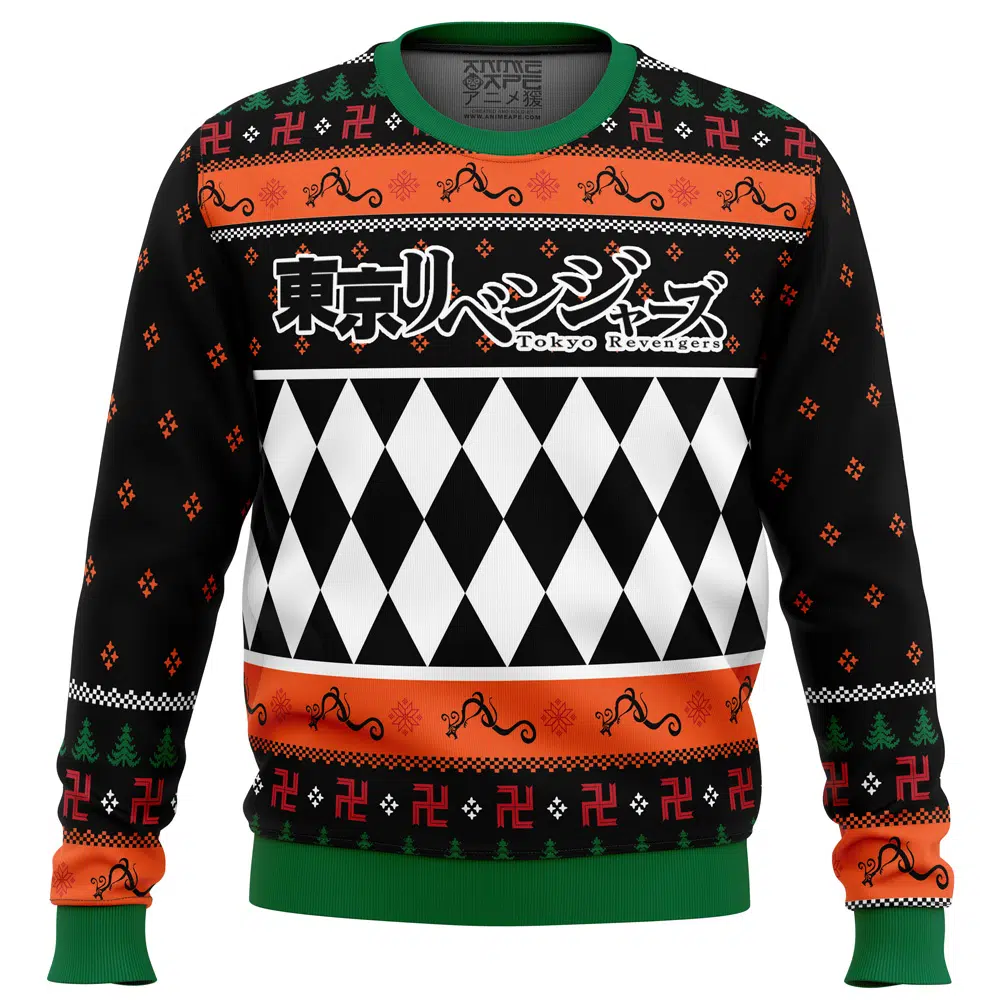 Buildercar - Tokyo Gang Tokyo Revengers Ugly Christmas Sweater