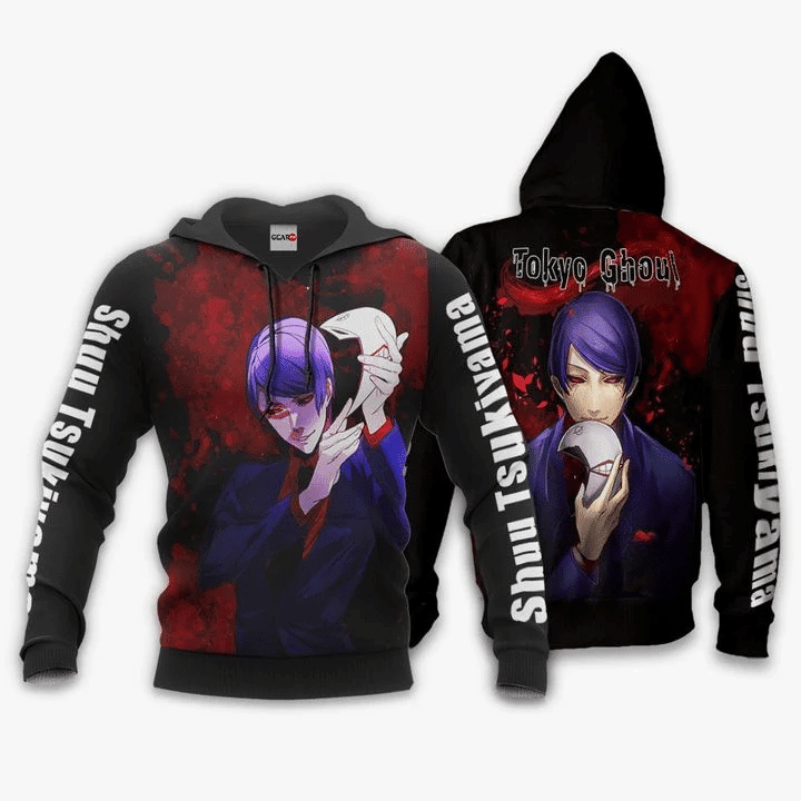 Buildercar - Tokyo Ghoul Shuu Tsukiyama Anime Manga For Men And Women 3d Hoodie