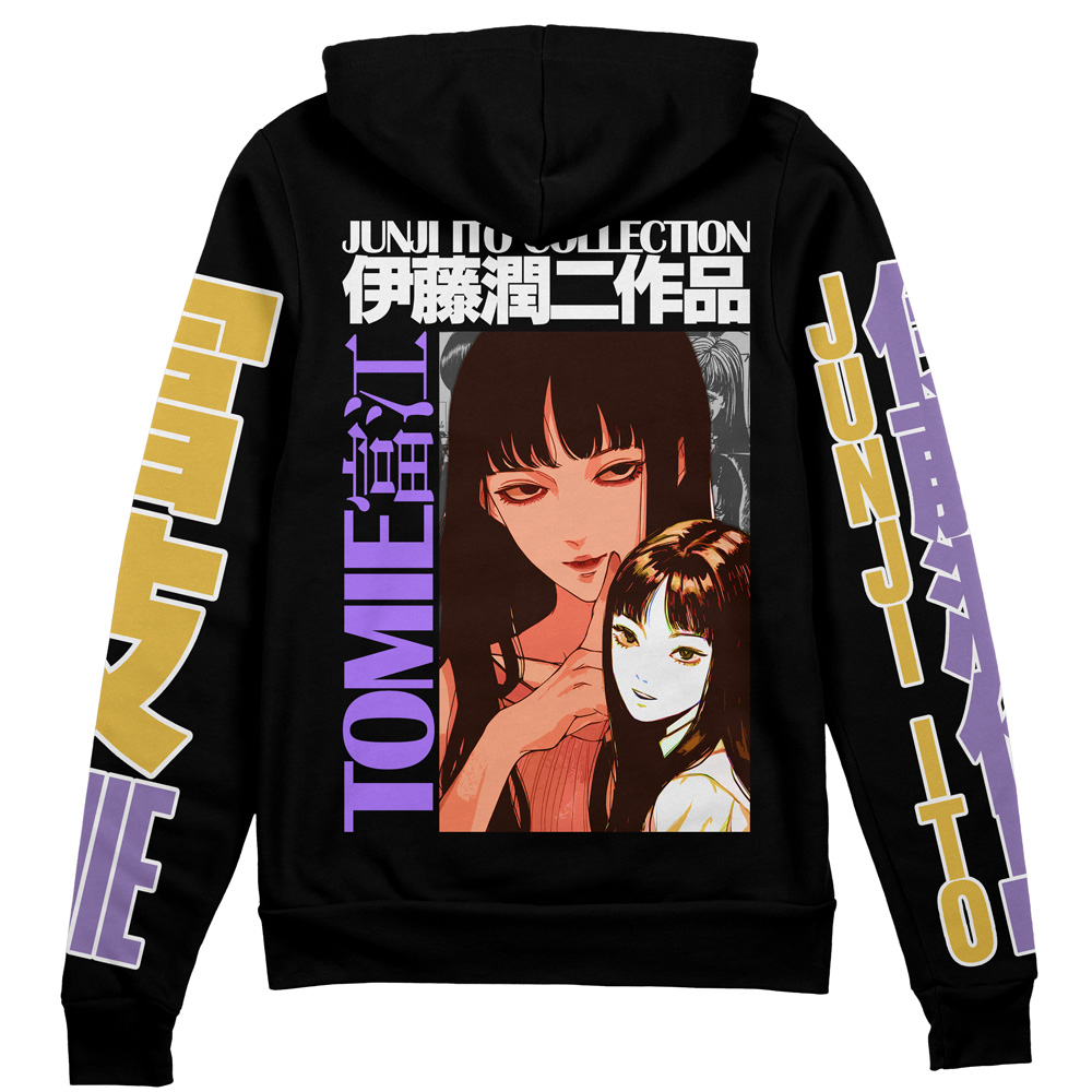 Buildercar - Tomie Junji Ito Collection Streetwear Zip Hoodie Jacket