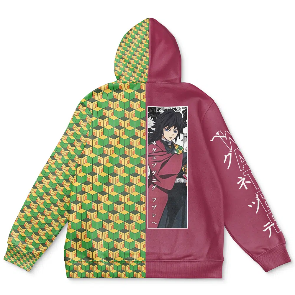 Buildercar - Tomioka Giyu Haori Demon Slayer Streetwear Hoodie