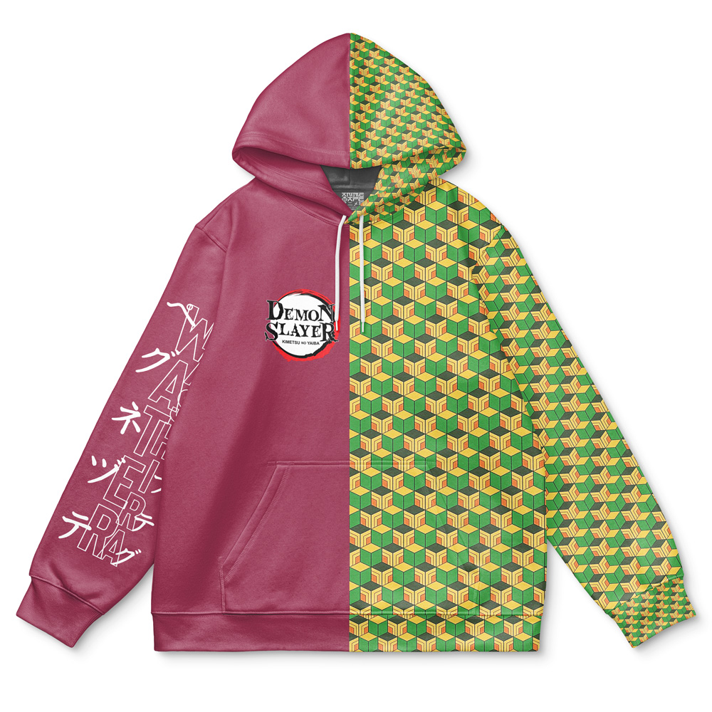Buildercar - Tomioka Giyu Haori Demon Slayer Streetwear Hoodie - Image 2