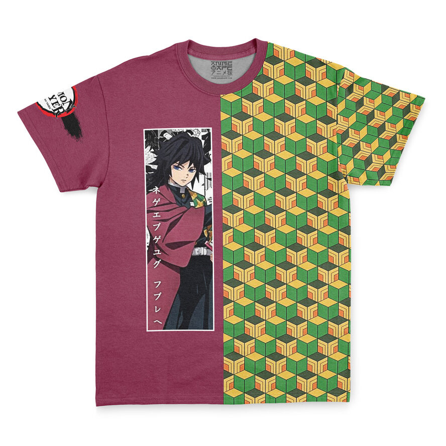 Buildercar - Tomioka Giyu Haori Demon Slayer Streetwear T-Shirt