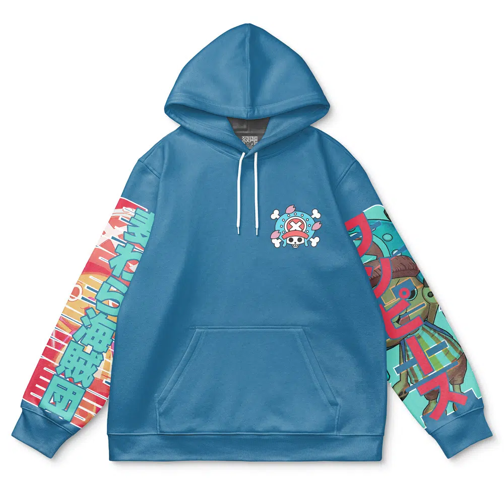 Buildercar - Tony Tony Chopper One Piece Streetwear Hoodie - Image 2