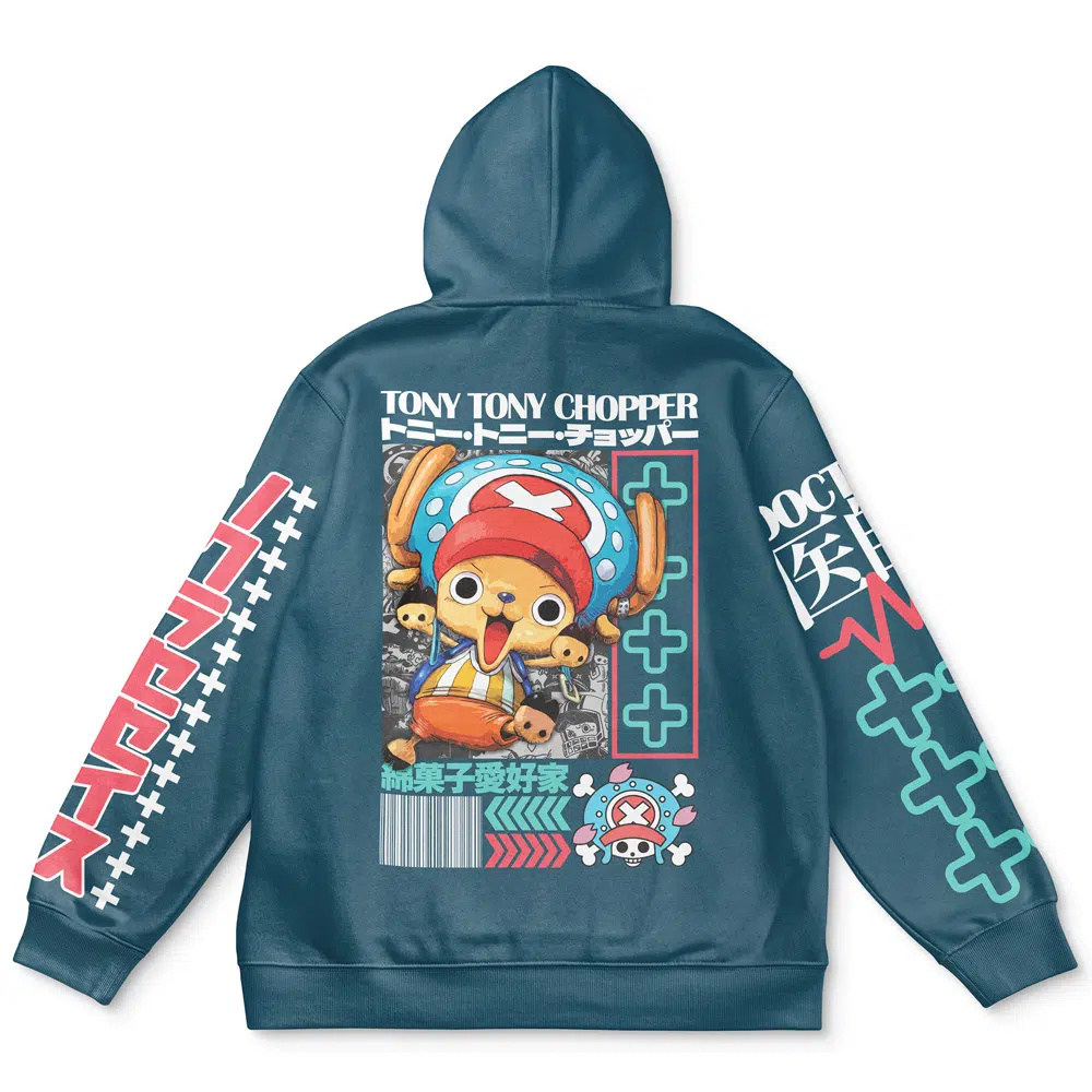 Buildercar - Tony Tony Chopper V2 One Piece Streetwear Hoodie