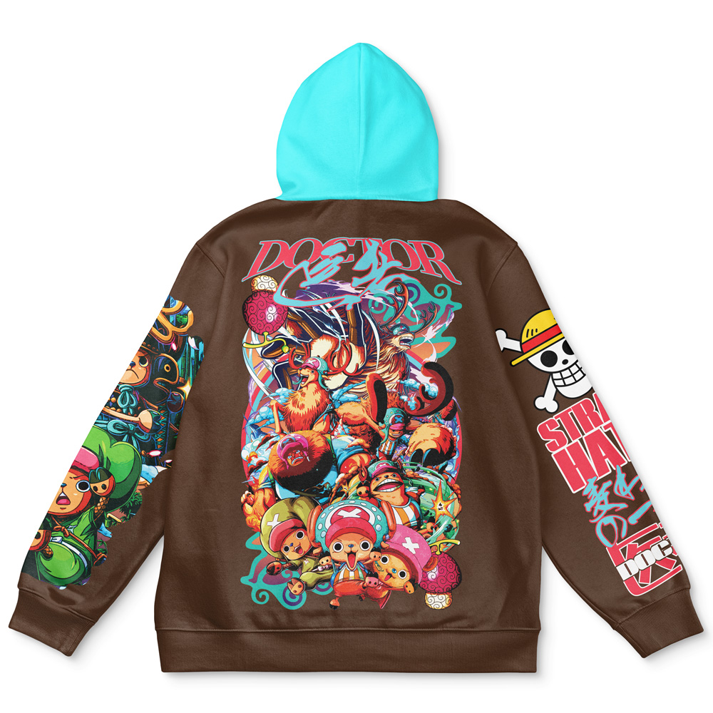 Buildercar - Tony Tony Chopper V4 One Piece Streetwear Hoodie