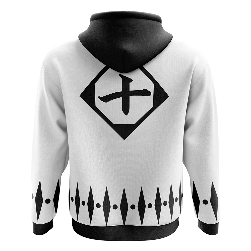 Buildercar - Toshiro Hitsugya Bleach Zip Hoodie Jacket - Image 2