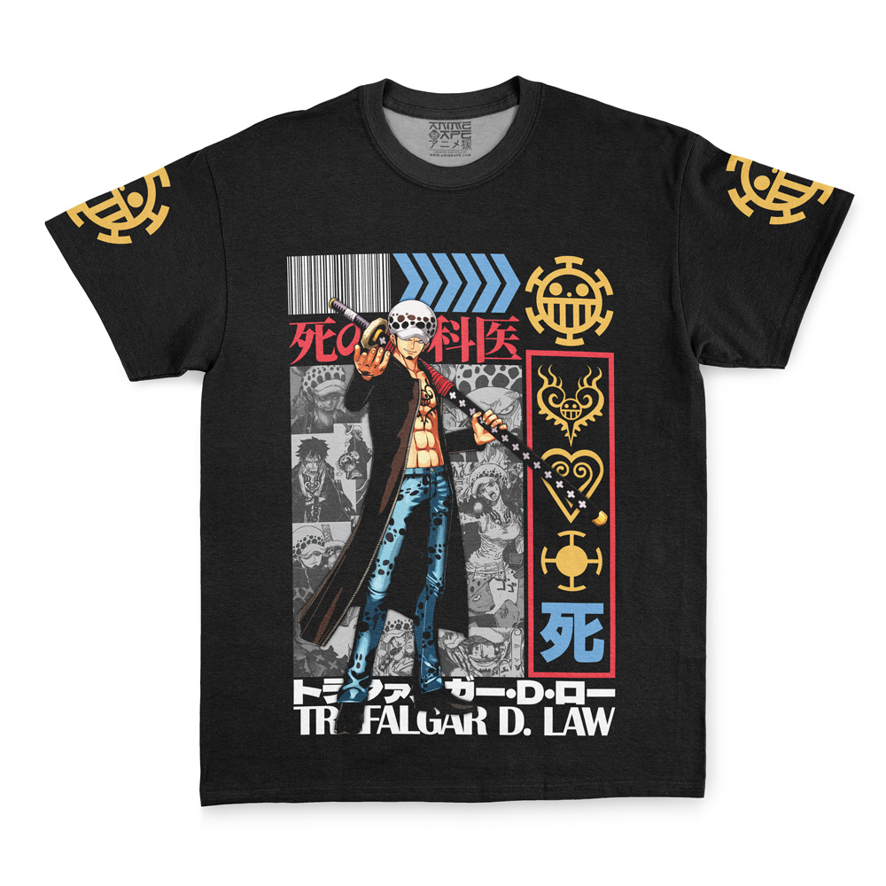Buildercar - Trafalgar D. Law V2 One Piece Streetwear T-Shirt
