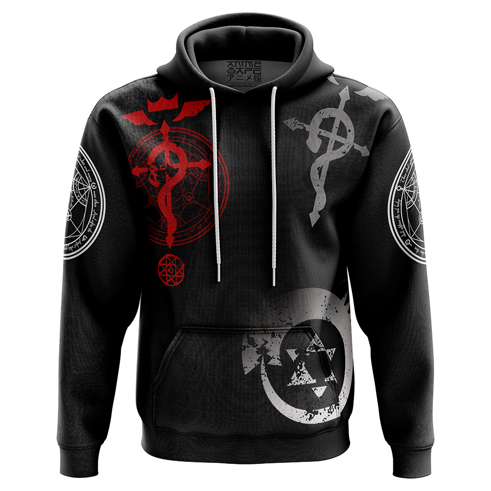 Buildercar - Transmutation Circle Fullmetal Alchemist Hoodie