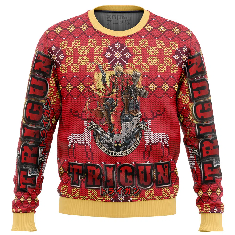 Buildercar - Trigun Alt Ugly Christmas Sweater