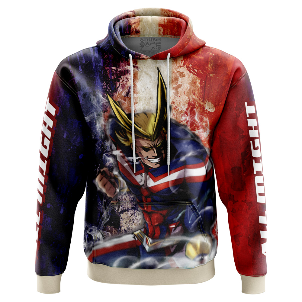 Buildercar - Trippy All Might My Hero Academia Hoodie