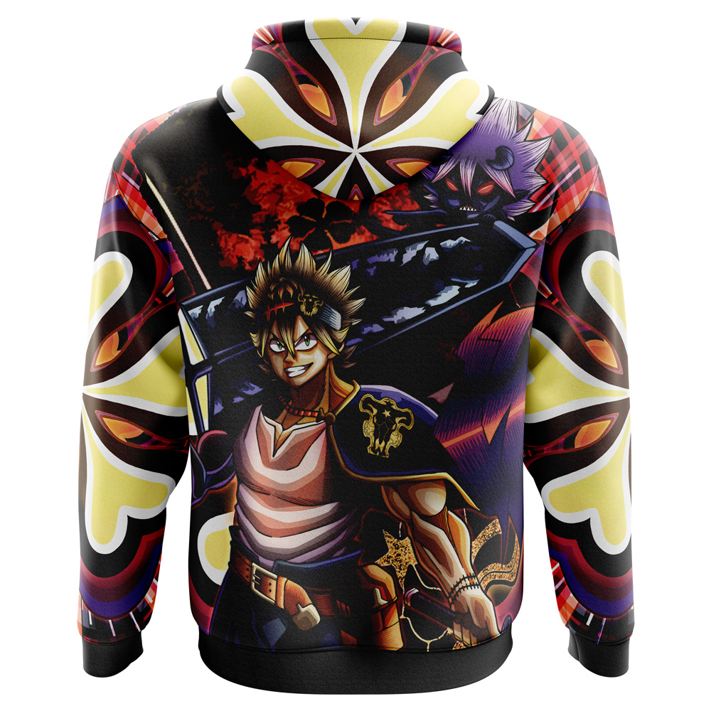 Buildercar - Trippy Asta x Liebe Black Clover Hoodie - Image 2