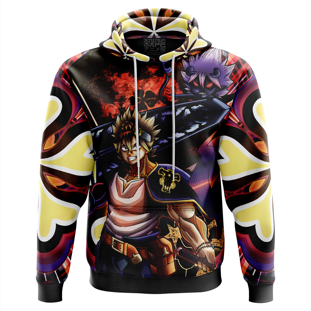 Buildercar - Trippy Asta x Liebe Black Clover Hoodie