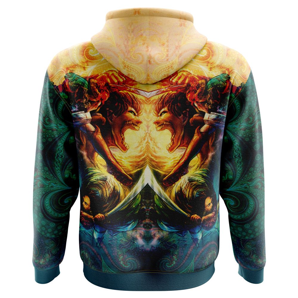 Buildercar - Trippy Attack on Titan Hoodie - Image 2