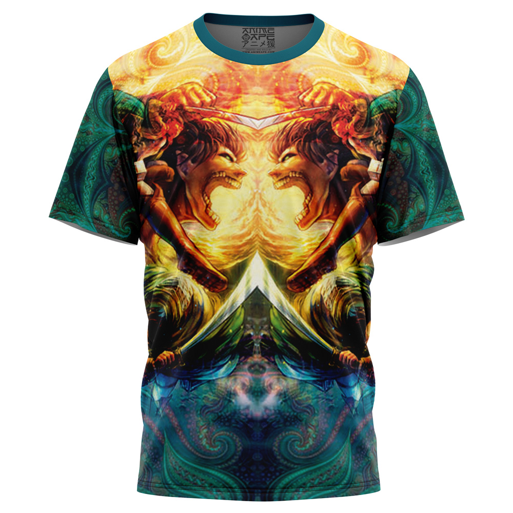 Buildercar - Trippy Attack on Titan T-Shirt