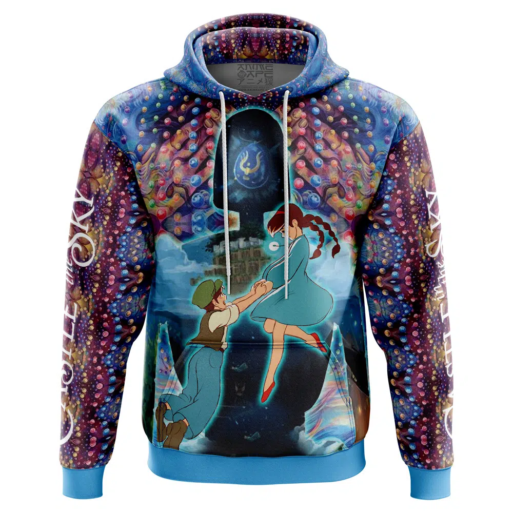Buildercar - Trippy Castle in the Sky Studio Ghibli Hoodie