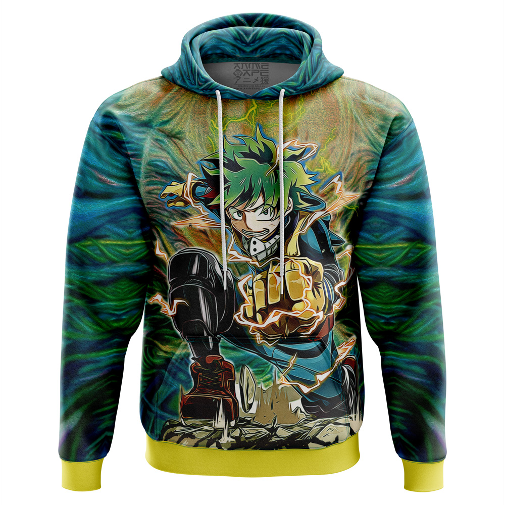 Buildercar - Trippy Deku My Hero Academia Hoodie