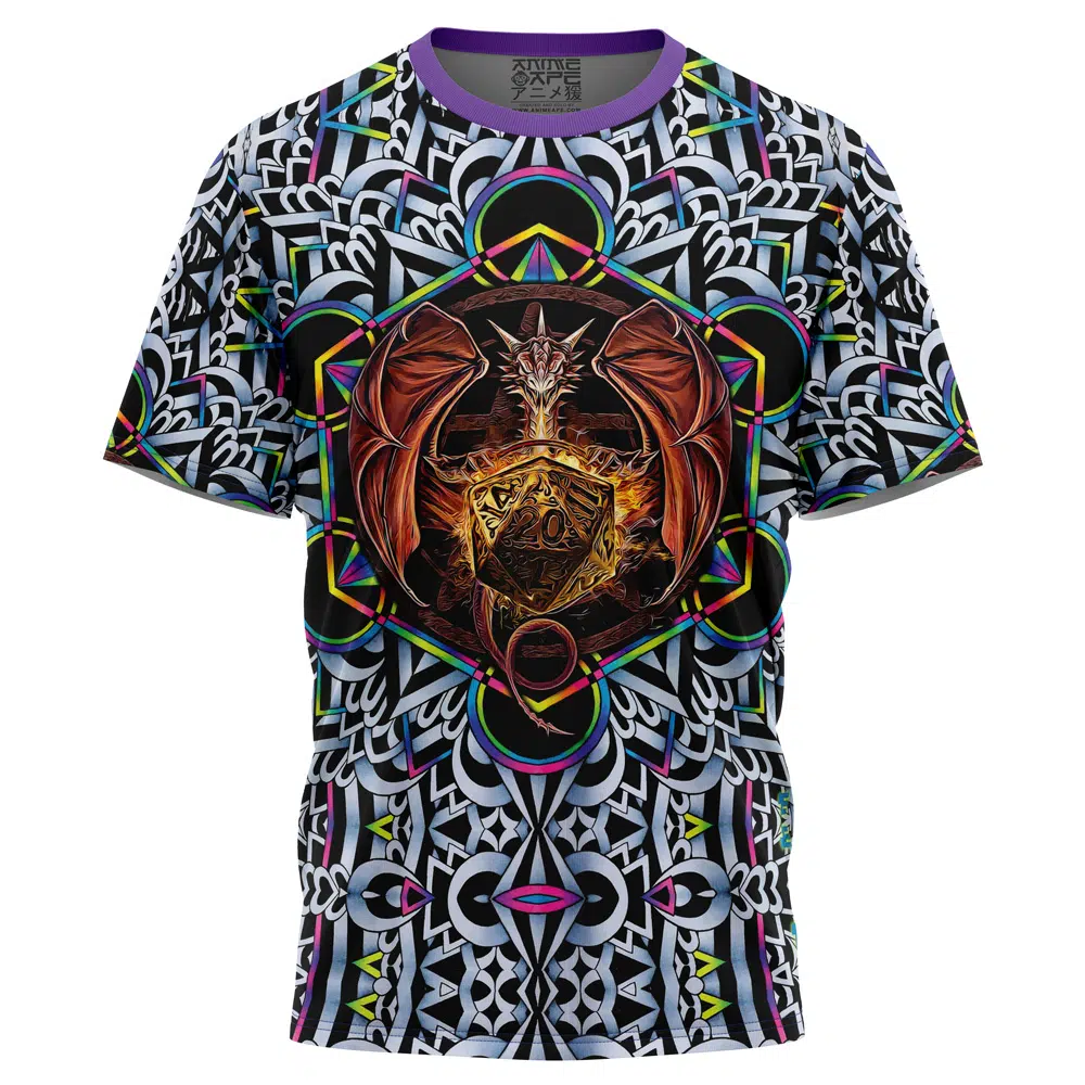 Buildercar - Trippy Dungeons & Dragons T-Shirt