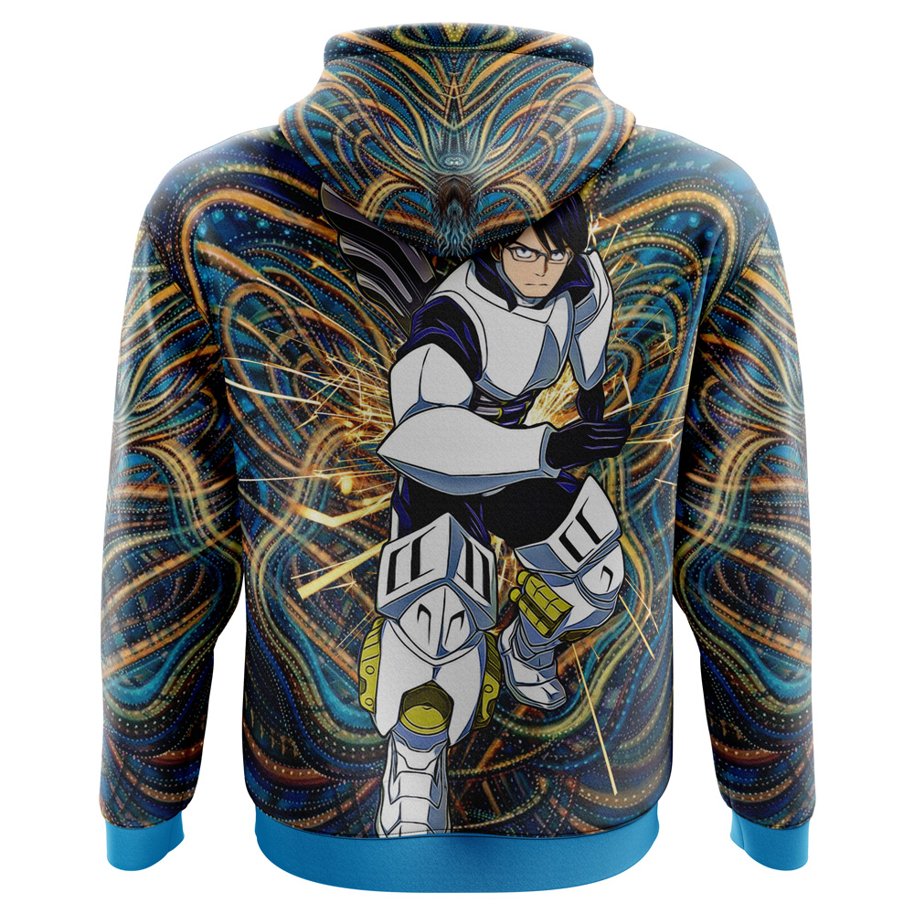 Buildercar - Trippy Engine Ida Tenya My Hero Academia Hoodie - Image 3